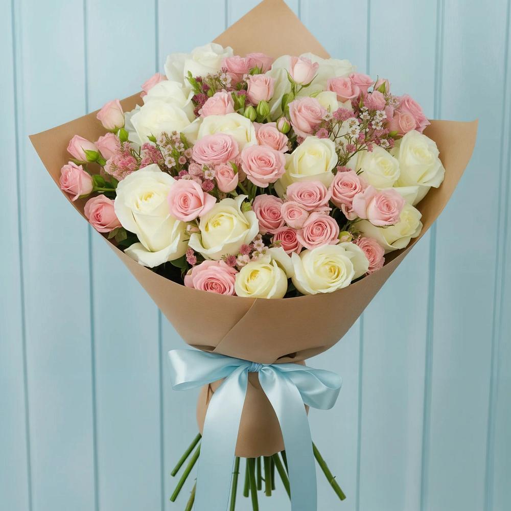 Букет цветов из: Розы в Новом Сулаке