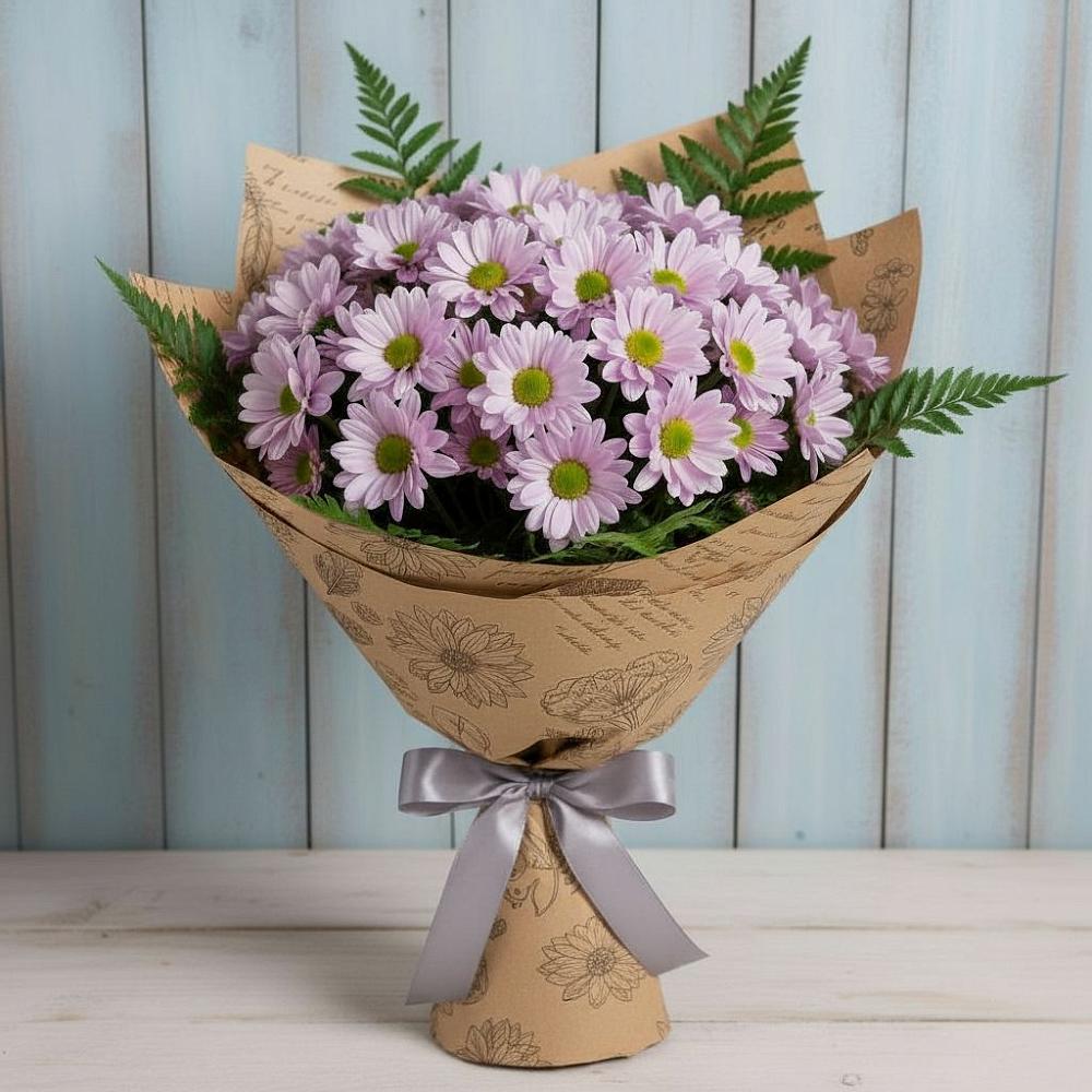 Букет цветов из: Хризантемы в Новом Сулаке