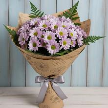 Букет цветов из:  Хризантемы в Новом Сулаке