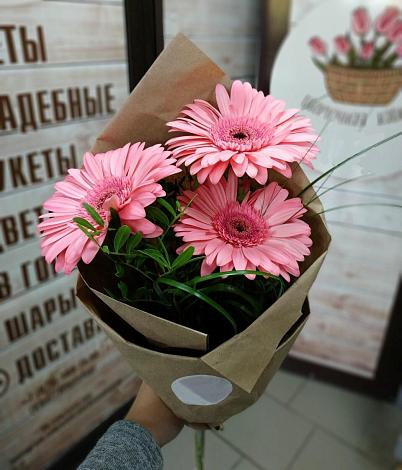 Букет цветов из: Герберы в Новом Сулаке