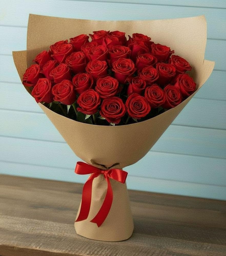 Букет Красные розы Милано в Новом Сулаке