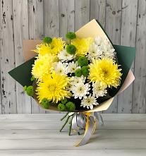 Букет цветов из:  Хризантемы в Новом Сулаке
