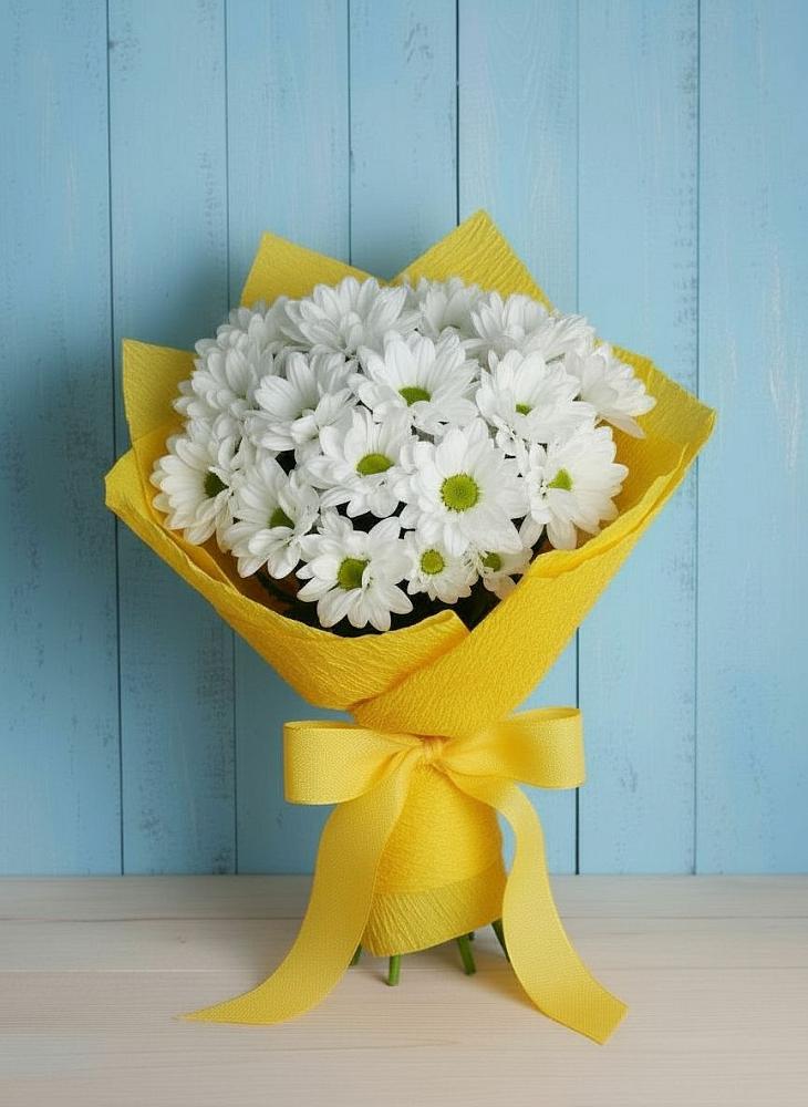 Букет цветов из: Хризантемы в Новом Сулаке