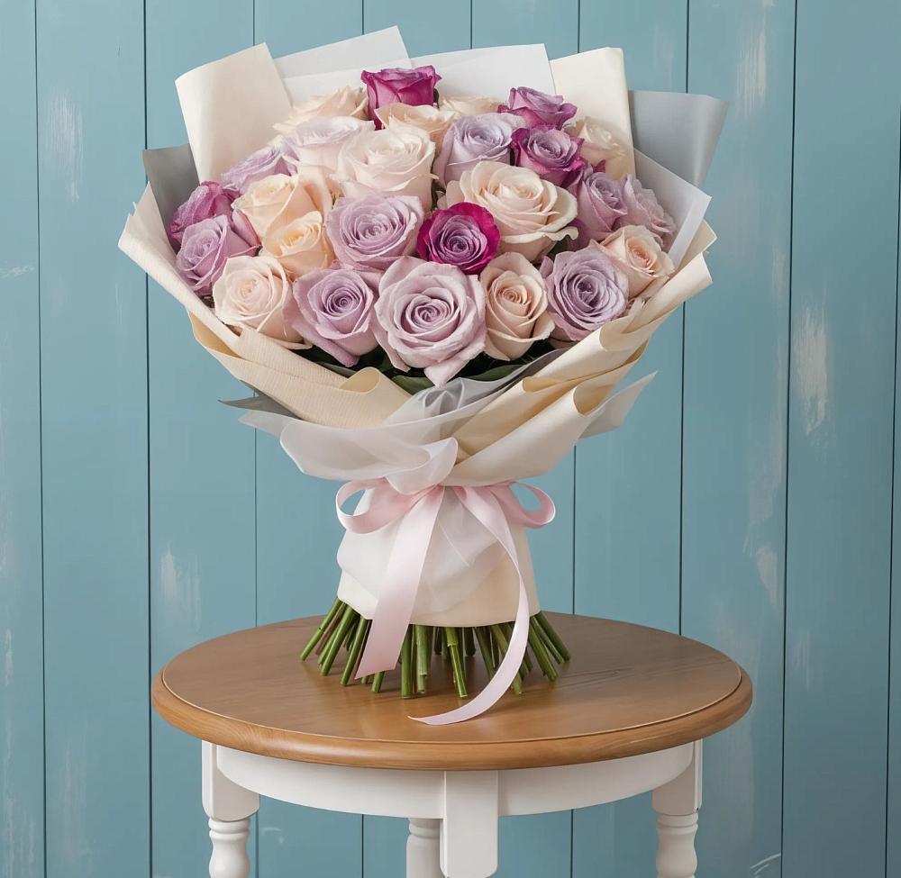 Букет цветов из: Розы в Новом Сулаке