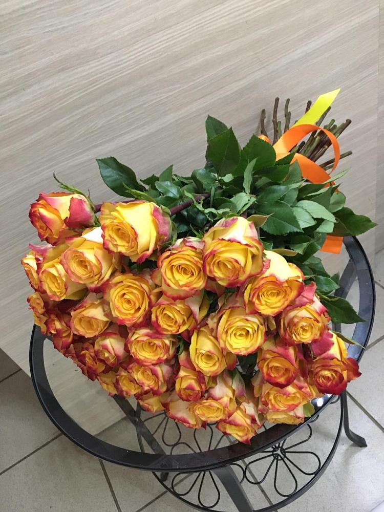 Букет Желтые розы в Новом Сулаке