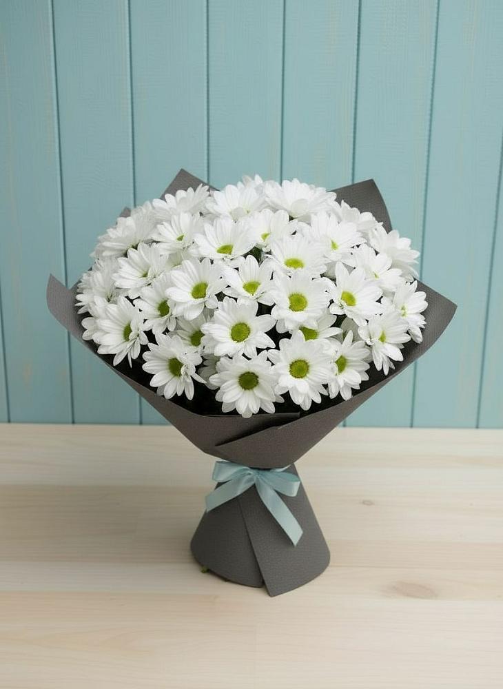 Букет цветов из: Хризантемы в Новом Сулаке