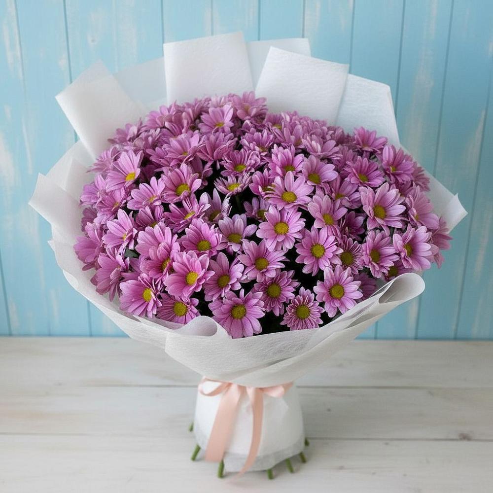 Букет цветов из: Хризантемы в Новом Сулаке