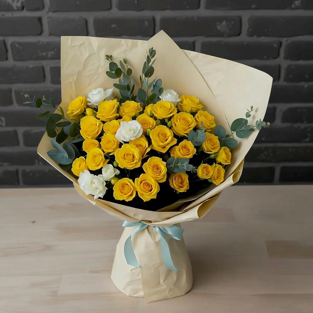 Букет цветов из: Розы в Новом Сулаке