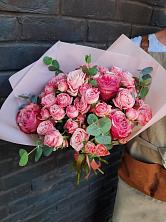 Букет розы в пальмах в Новом Сулаке Букет цветов из: Розы в Новом Сулаке