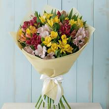 Букет цветов из:  Альстромерии #REPLACE_PRED# Новом Сулаке