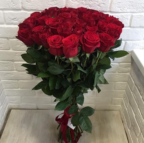 Букет Красные розы Гран При в Новом Сулаке
