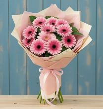 Букет цветов из:  Герберы #REPLACE_PRED# Новом Сулаке